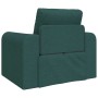 Sofá cama Verde oscuro 98 x 71 x 83 cm tela en Sofás | Comprar online en Foru.es