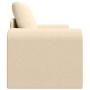 Sofá cama Crema 98 x 71 x 83 cm tela en Sofás | Comprar online en Foru.es