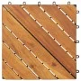 Terrace tiles 10 units solid acacia wood 30x30 cm by vidaXL, Floors and carpets - Ref: Foro24-310120, Price: 46,73 €, Discoun...