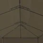 Cenador con cortinas gris taupe 180g/m² 600x298x270 cm de vidaXL, Carpas y cenadores - Ref: Foro24-312247, Precio: 396,53 €, ...