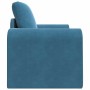 Sofá cama Azul 98 x 71 x 83 cm Terciopelo en Sofás | Comprar online en Foru.es