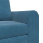 Sofá cama Azul 98 x 71 x 83 cm Terciopelo en Sofás | Comprar online en Foru.es