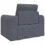 Sofá cama Gris oscuro 98 x 71 x 83 cm Terciopelo en Sofás | Comprar online en Foru.es
