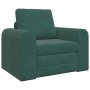 Sofá cama Verde oscuro 98 x 71 x 83 cm Terciopelo en Sofás | Comprar online en Foru.es