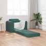 Sofá cama Verde oscuro 98 x 71 x 83 cm Terciopelo en Sofás | Comprar online en Foru.es