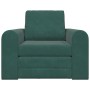Sofá cama Verde oscuro 98 x 71 x 83 cm Terciopelo en Sofás | Comprar online en Foru.es
