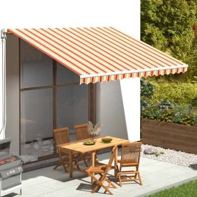 Tela de repuesto para toldo amarillo y naranja 4x3 m de vidaXL, Toldos - Ref: Foro24-312017, Precio: 69,05 €, Descuento: %