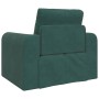 Sofá cama Verde oscuro 98 x 71 x 83 cm Terciopelo en Sofás | Comprar online en Foru.es