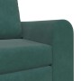 Sofá cama Verde oscuro 98 x 71 x 83 cm Terciopelo en Sofás | Comprar online en Foru.es