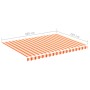 Tela de repuesto para toldo amarillo y naranja 4x3 m de vidaXL, Toldos - Ref: Foro24-312017, Precio: 48,46 €, Descuento: %