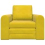 Sofá cama Amarillo 98 x 71 x 83 cm Terciopelo en Sofás | Comprar online en Foru.es