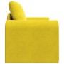 Sofá cama Amarillo 98 x 71 x 83 cm Terciopelo en Sofás | Comprar online en Foru.es