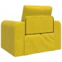 Sofá cama Amarillo 98 x 71 x 83 cm Terciopelo en Sofás | Comprar online en Foru.es