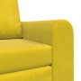 Sofá cama Amarillo 98 x 71 x 83 cm Terciopelo en Sofás | Comprar online en Foru.es