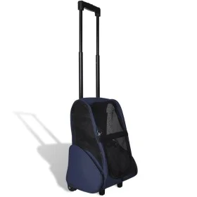 Carro plegable para mascotas multiusos azul de vidaXL, Cochecitos para mascotas - Ref: Foro24-170193, Precio: 57,37 €, Descue...