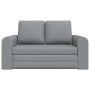 Sofá cama Gris claro 148 x 71 x 83 cm tela en Sofás | Comprar online en Foru.es