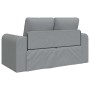 Sofá cama Gris claro 148 x 71 x 83 cm tela en Sofás | Comprar online en Foru.es