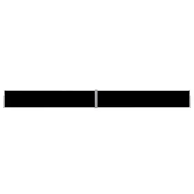 Toldo lateral retráctil para patio negro 140x1200 cm de vidaXL, Sombrillas - Ref: Foro24-313387, Precio: 81,95 €, Descuento: %