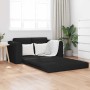 Sofá cama Negro 148 x 71 x 83 cm tela en Sofás | Comprar online en Foru.es