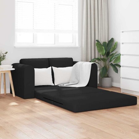 Sofá cama Negro 148 x 71 x 83 cm tela en Sofás | Comprar online en Foru.es
