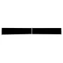 Toldo lateral retráctil para patio negro 140x1200 cm de vidaXL, Sombrillas - Ref: Foro24-313387, Precio: 81,95 €, Descuento: %