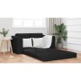 Sofá cama Negro 148 x 71 x 83 cm tela en Sofás | Comprar online en Foru.es