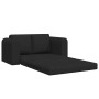 Sofá cama Negro 148 x 71 x 83 cm tela en Sofás | Comprar online en Foru.es