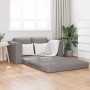 Sofá cama Taupé 148 x 71 x 83 cm Terciopelo en Sofás | Comprar online en Foru.es