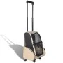 Carro plegable para mascotas multiusos beige de vidaXL, Cochecitos para mascotas - Ref: Foro24-170192, Precio: 51,33 €, Descu...