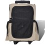Carro plegable para mascotas multiusos beige de vidaXL, Cochecitos para mascotas - Ref: Foro24-170192, Precio: 52,44 €, Descu...