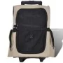 Carro plegable para mascotas multiusos beige de vidaXL, Cochecitos para mascotas - Ref: Foro24-170192, Precio: 51,33 €, Descu...