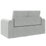Sofá cama Gris Claro 148 x 71 x 83 cm Terciopelo en Sofás | Comprar online en Foru.es