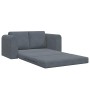 Sofá cama Gris oscuro 148 x 71 x 83 cm Terciopelo en Sofás | Comprar online en Foru.es