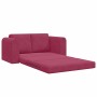Sofá cama Rojo vino 148 x 71 x 83 cm Terciopelo en Sofás | Comprar online en Foru.es