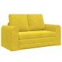 Sofá cama Amarillo 148 x 71 x 83 cm Terciopelo en Sofás | Comprar online en Foru.es