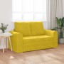 Sofá cama Amarillo 148 x 71 x 83 cm Terciopelo en Sofás | Comprar online en Foru.es