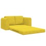 Sofá cama Amarillo 148 x 71 x 83 cm Terciopelo en Sofás | Comprar online en Foru.es