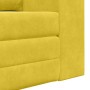 Sofá cama Amarillo 148 x 71 x 83 cm Terciopelo en Sofás | Comprar online en Foru.es