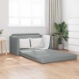 Sofá cama Gris Claro 124 x 71 x 78 cm tela en Sofás | Comprar online en Foru.es