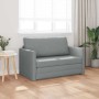 Sofá cama Gris Claro 124 x 71 x 78 cm tela en Sofás | Comprar online en Foru.es
