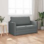 Sofá cama Gris oscuro 124 x 71 x 78 cm tela en Sofás | Comprar online en Foru.es
