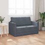 Sofá cama Gris oscuro 124 x 204 x 61 cm Terciopelo en Sofás | Comprar online en Foru.es