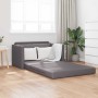 Sofá cama Gris 124 x 71 x 78 cm Cuero artificial en Sofás | Comprar online en Foru.es