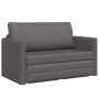 Sofá cama Gris 124 x 71 x 78 cm Cuero artificial en Sofás | Comprar online en Foru.es