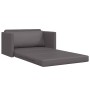 Sofá cama Gris 124 x 71 x 78 cm Cuero artificial en Sofás | Comprar online en Foru.es