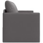 Sofá cama Gris 124 x 71 x 78 cm Cuero artificial en Sofás | Comprar online en Foru.es