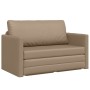 Sofá cama Capuchino 124 x 71 x 78 cm Cuero artificial en Sofás | Comprar online en Foru.es