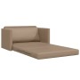 Sofá cama Capuchino 124 x 71 x 78 cm Cuero artificial en Sofás | Comprar online en Foru.es