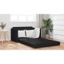Sofá cama Negro 124 x 71 x 78 cm Cuero artificial en Sofás | Comprar online en Foru.es