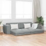 Sofá cama Gris Claro 245 x 78 x 77 cm tela en Sofás | Comprar online en Foru.es